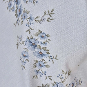 Karaca Home Chole Çift Kişilik Summer Set Mavi  görseli 10