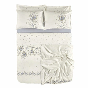 Karaca Home Chole Çift Kişilik Summer Set Mavi  görseli 16