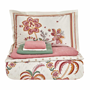 Karaca Home Rebecca Çift Kişilik Summer Set Fuşya  görseli 14