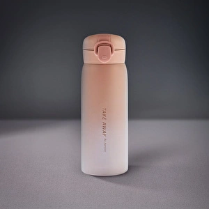 Karaca Skyfall Çelik Sızdırmaz Termos Pembe 500 ml görseli 1