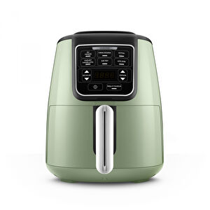 Karaca Air Pro Cook 3 in 1 XL Ev Yemeği, Közleme, Airfryer Grasmere Green 4L görseli 1