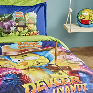 Karaca Home X Kral Şakir Devler Uyandı Tek Kişilik Nevresim Takımı görseli 6