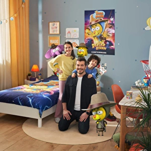Karaca Home X Kral Şakir Devler Uyandı Tek Kişilik Nevresim Takımı görseli 14