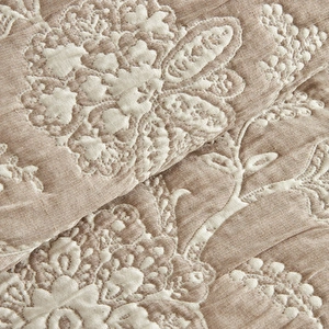 Karaca Home Clay Çift Kişilik Yatak Örtüsü Seti Bej görseli 6