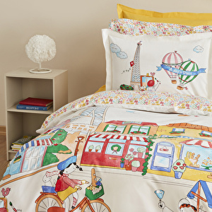 Karaca Home Young Paris Tek Kişilik Nevresim Takımı görseli 4