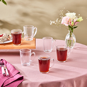 Karaca Edna 6'lı Çay Fincanı Seti 160 Ml görseli 5