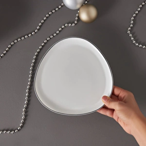 Karaca Agata Opal Cam Pasta Tabağı 18 Cm görseli 4