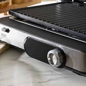 Karaca Gastro Gourmet Döküm Izgara ve Tost Makinesi Inox 6 Dilim Kapasiteli görseli 4