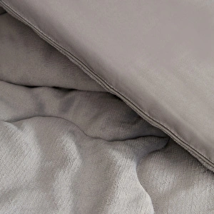 Karaca Home Çift Kişilik Viny Soft Dream Comfort Set Antrasit görseli 5