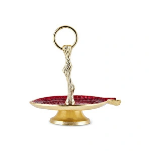 Karaca Home Tina Dekoratif Servislik 20x17 cm görseli 4