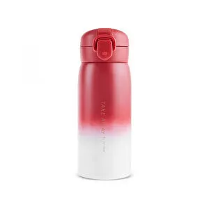Karaca Skyfall Çelik Sızdırmaz Termos Kırmızı 350 ml görseli 1