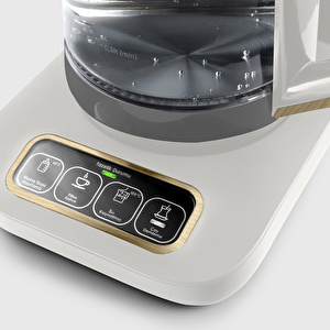 Karaca Çaysever Robotea Pro 4 in 1 Cam Çay Makinesi Wood Craft görseli 6