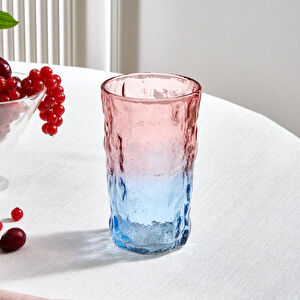 Karaca Glacier Meşrubat Bardağı 383 Ml Pembe