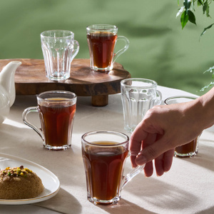 Karaca Leylak 6 'lı Çay Bardağı Seti 175 Ml görseli 4