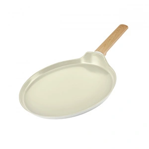 Karaca x Refika Swiss Crystal Almond Cream 28 cm Pankek Tava  görseli 6