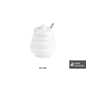 Karaca Winnie Kaşıklı Bal Kavanozu 310 ml görseli 2
