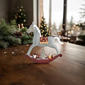 Karaca Home Rocking Horse Obje 18 x 4 x 18 cm görseli 2