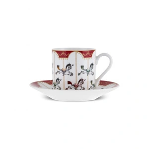 Karaca Atlı Karınca 6 Kişilik Kahve Fincanı 80 Ml görseli 10
