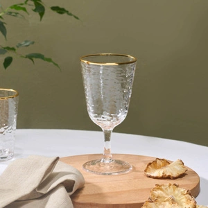 Karaca Akroma Transparent Kadeh 360 Ml Gold görseli 5