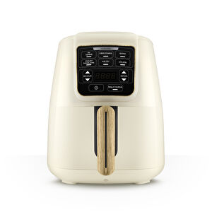 Karaca Air Pro Cook 3 in 1 XL Ev Yemeği, Közleme, Airfryer Wood Craft 4L görseli 1