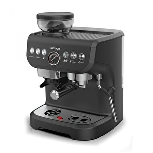 Karaca Coffee Art Barista Kahve Öğütücülü, Süt Köpürtücülü, 15 Bar Basınçlı Espresso, Latte, Cappuccino, Americano Makinesi Matte Black 2L 1450W görseli 3