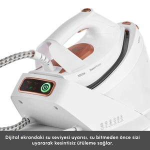 Karaca Vantuz Steammaster Buhar Kazanlı Ütü White Rose görseli 13