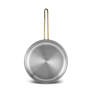 Karaca Maçka İndüksiyon Tabanlı Çelik Tava 14 Cm Gold  görseli 3