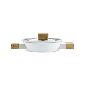 Karaca x Refika Swiss Crystal Creamy Wood 6 Parça Sahan Seti görseli 6