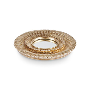 Karaca Home Elenor Duvar Aynası 21,5 cm görseli 2
