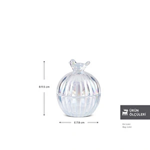 Karaca Home Kuşlu Lokumluk Luster görseli 2