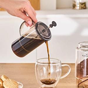 Karaca Alina French Press Gri 350 ml görseli 5