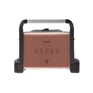 Karaca Gastro Classic Izgara ve Tost Makinesi Rosegold 6 Dilim Kapasiteli görseli 5