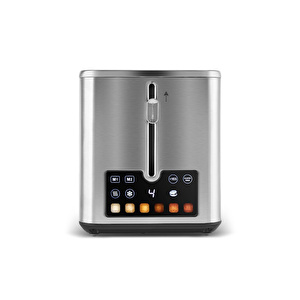 Karaca Color Touch 950W Renkli Dijital Ekranlı Inox Ekmek Kızartma Makinesi görseli 6