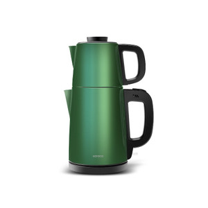 Karaca Tea Break 2 in 1 Çelik Çay Makinesi Emerald Green