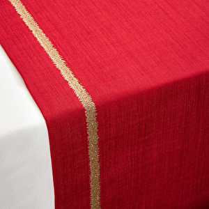 Karaca Home Stella Runner Kırmızı 45X145 cm görseli 2