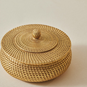 Karaca Home Verna Dekoratif Kutu 14,5x14,5x7 cm görseli 2
