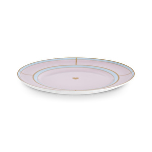 Karaca Talya Servis Tabağı Pembe 25 cm  görseli 5