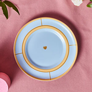 Karaca Talya Pasta Tabağı Mavi 20 Cm