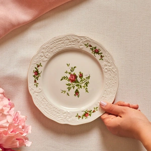 Karaca Vintage Rose Pasta Tabağı 20 cm görseli 4