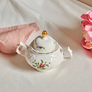 Karaca Vintage Rose Şekerlik 12 cm görseli 5