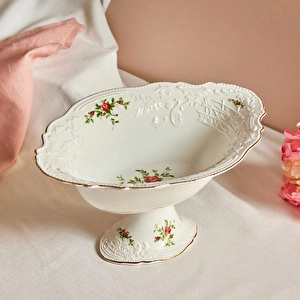 Karaca Vintage Rose Ayaklı Gondol 35 cm görseli 4