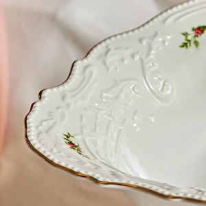 Karaca Vintage Rose Ayaklı Gondol 35 cm görseli 6