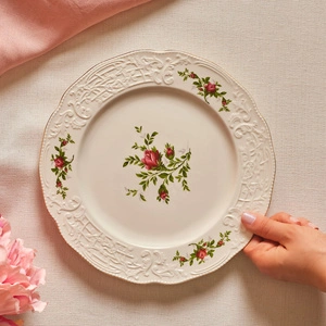 Karaca Vintage Rose Servis Tabağı 26 cm görseli 4
