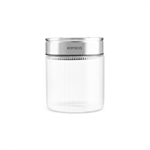 Karaca Ripple Inox Cam Saklama Kabı 450 ml görseli 7