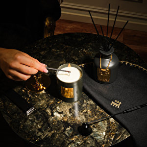 Karaca Home Signature Collection Reed Mum ve Oda Kokusu Vanilla Noir görseli 5