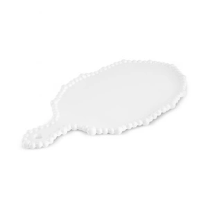Karaca Perla Melamin Peynir Tabağı 28 cm Beyaz görseli 4