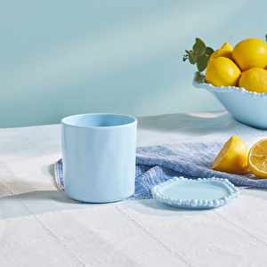 Karaca Perla Melamin Saklama Kabı 490 ml Mavi görseli 2