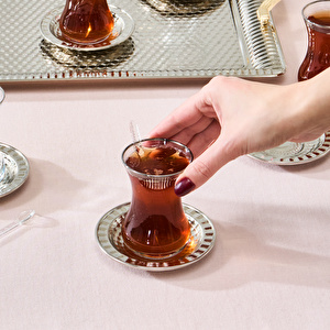 Karaca Nehir 19 Parça Çay Seti görseli 2