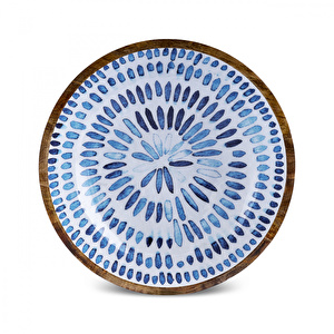 Karaca Home Mango Kase Mavi 30 cm görseli 2