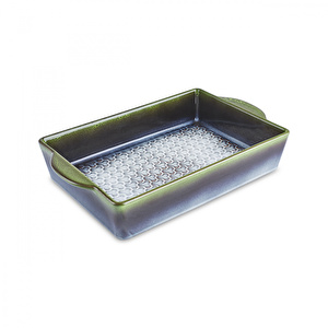 Karaca Culina Reaktif Fırın Kabı Yeşil 31 cm görseli 5